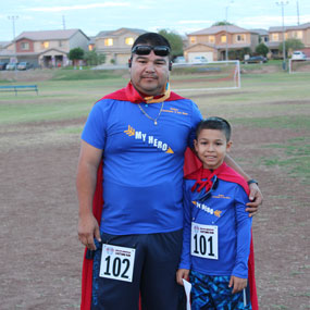 Costume Run My Hero